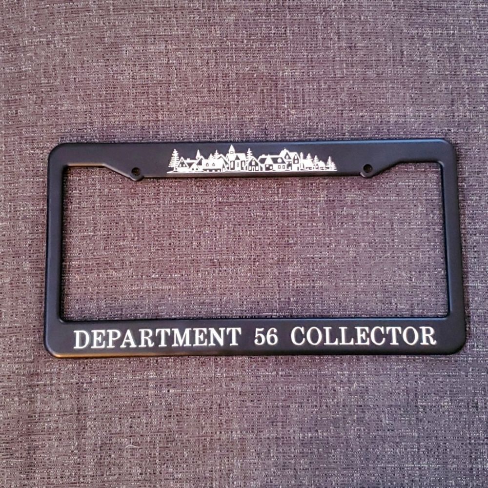 Department 56 | Novelty Collector License Plate Frame